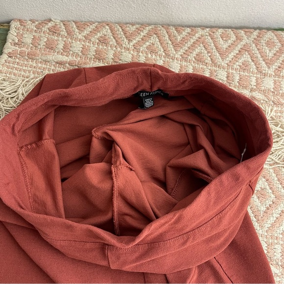 Eileen Fisher Rust Orange Washable Crepe Stretch Slim Ankle Pants Size XXS - Picture 8 of 13